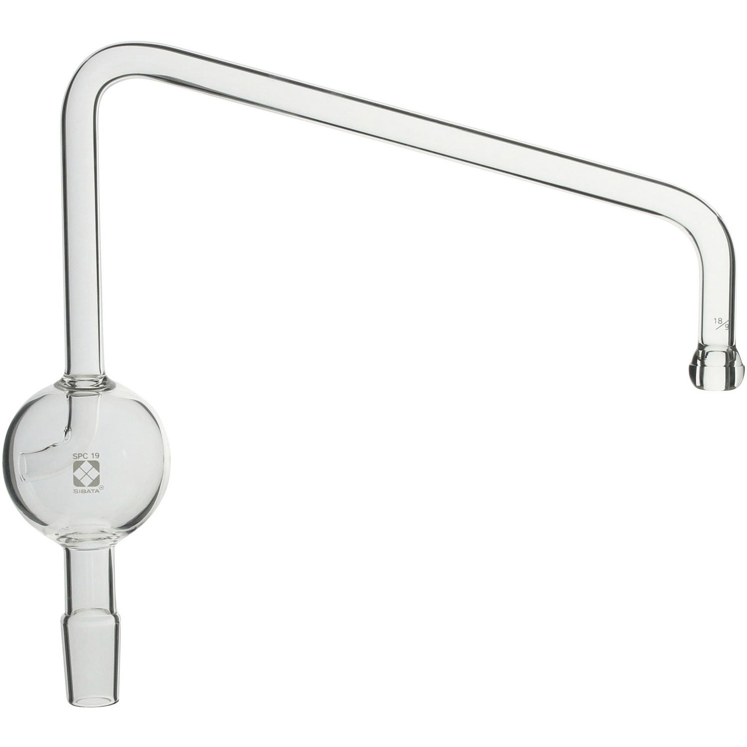 031550-01918 SPCトラップ球 傾斜形 ボールジョイント SIBATA(柴田科学) 球径53mm  031550-01918