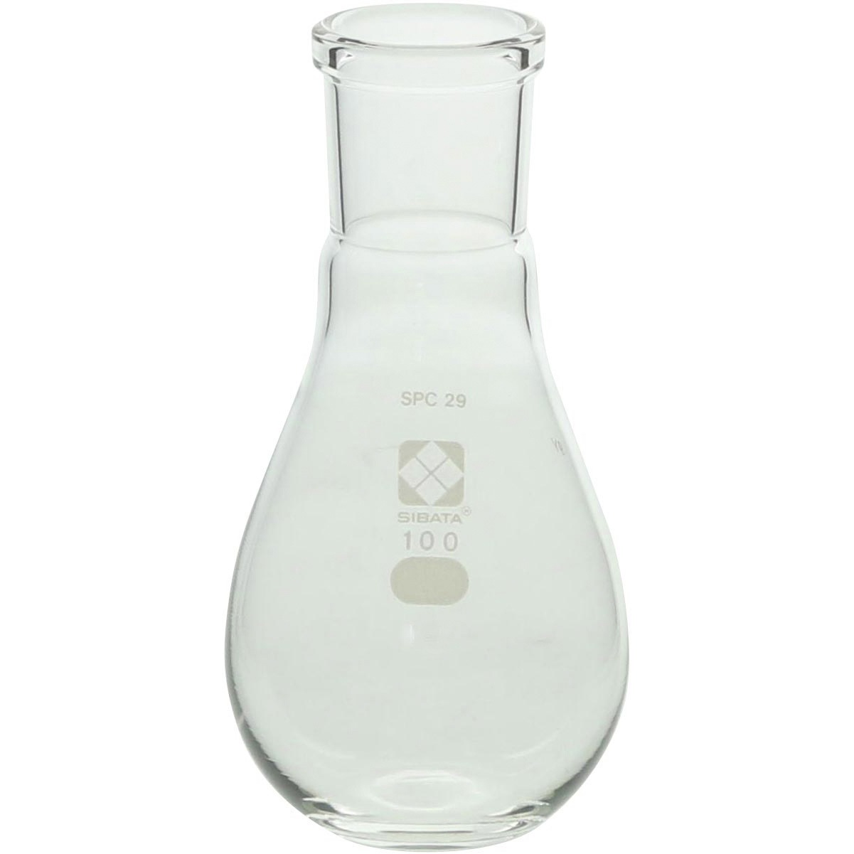 035120-29100 SPC平底なす形フラスコ SIBATA(柴田科学) 100mL   035120-29100 5,808円