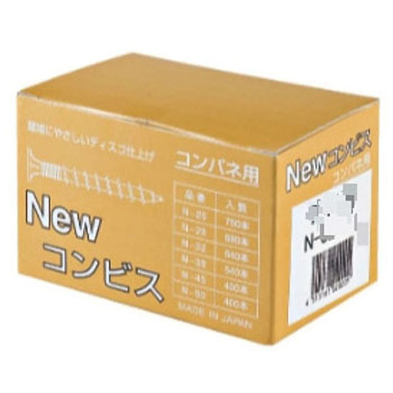 ねぼすけさん専用 Newコンビス(コンパネ用) 1箱(540本) MIZUKAMI(水上) 【通販モノタロウ】