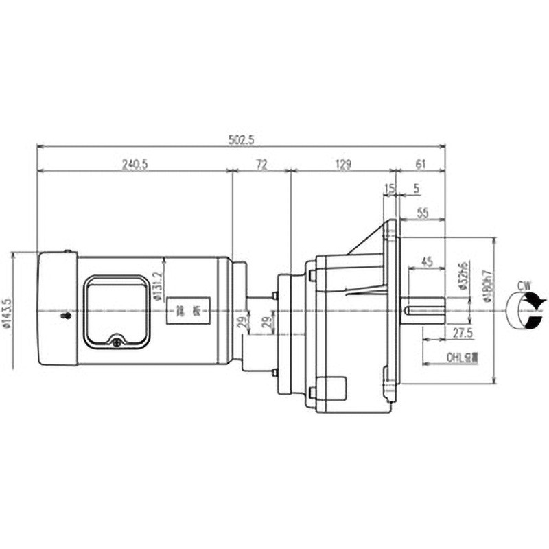 SMF2-02-450 シグマー 平行軸単相200wフランジ取付形減速機 シグマー技研 新シリーズ 出力0.2kW ブレーキ無し   SMF2-02-450 46,188円