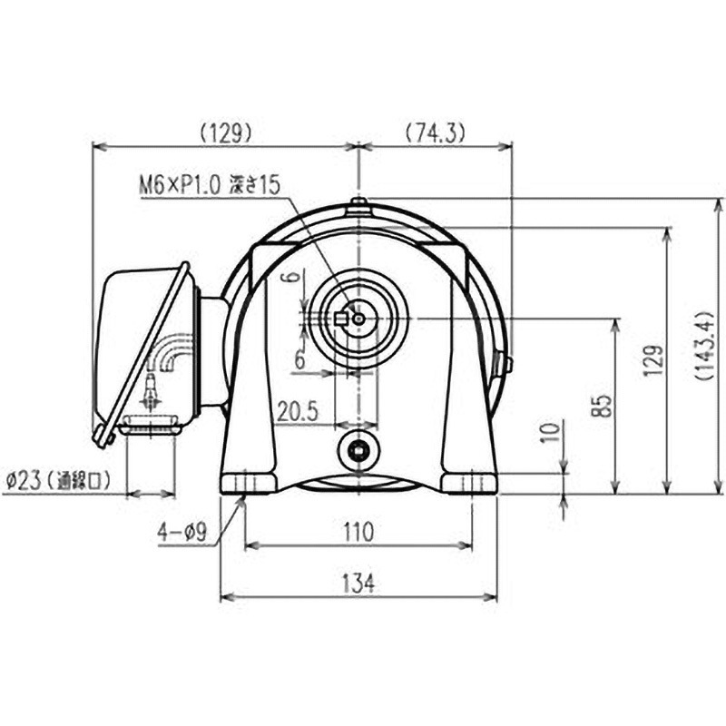 シグマー ウォーム減速機 堅型 芯間距離135mm 減速比1/40 ( LMV-B-135-40 ) シグマー ウォーム減速機 堅型 芯間距離135mm 減速比1⁄40 ( LMV-B-135