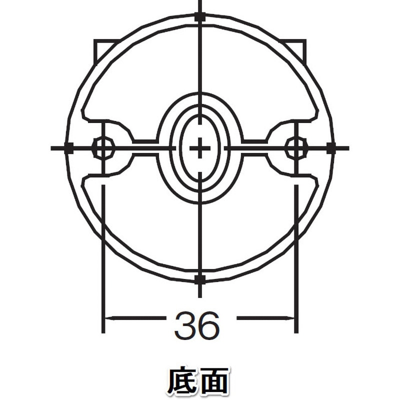 ましゅ様 六甲 Φ35用 ブラケット直軸 止 MIZUKAMI(水上) 焼付塗装 適合径