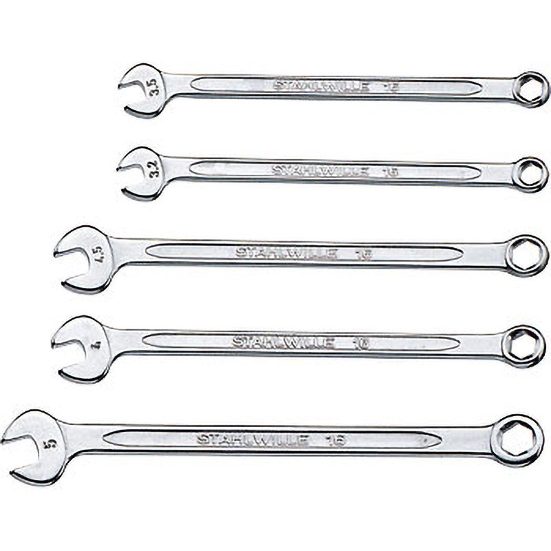 16/5PC コンビネーションレンチセット六角(5本組) 1セット STAHLWILLE(スタビレー) 【通販モノタロウ】