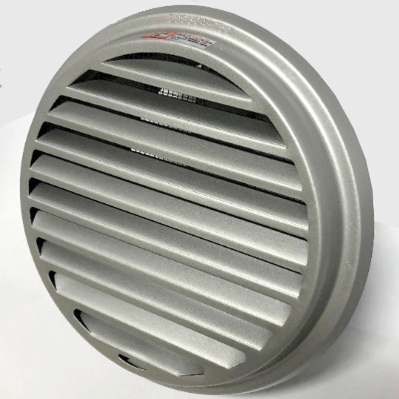 WRGIDT-150MG ワールド ステン丸型ガラリ 内羽根型 防火ダンパー 1個