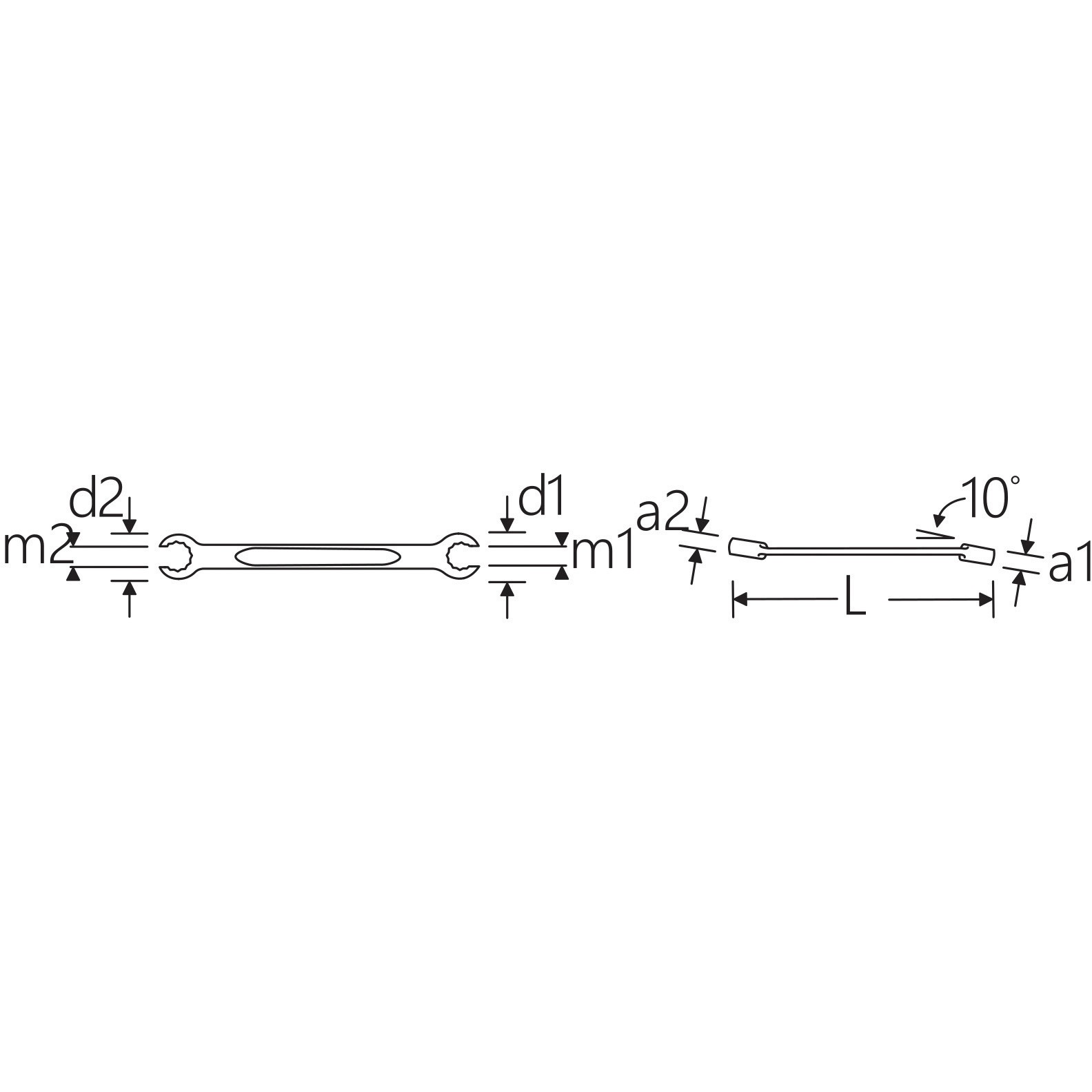 24-30X32 オープンリングスパナ STAHLWILLE(スタビレー) 単品 呼び寸法