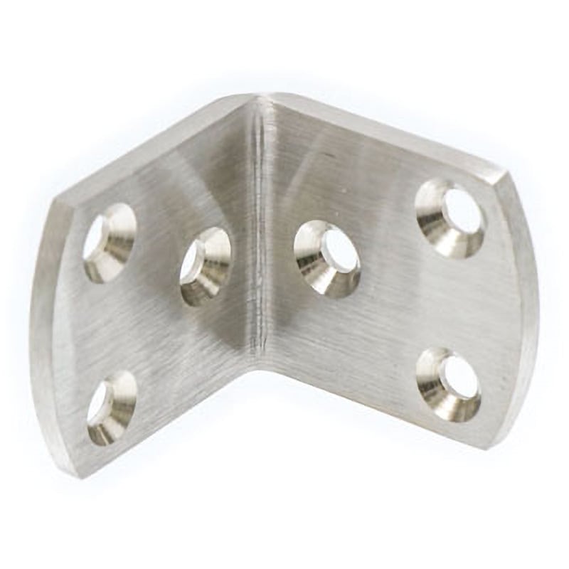 水上金属 ステンレス金折　キング隅金　ビスナシ　120mm　入り 964-1007 入数:20 水上金属 ステンレス金折 キング隅金 ビスナシ 120mm 入り964-1007