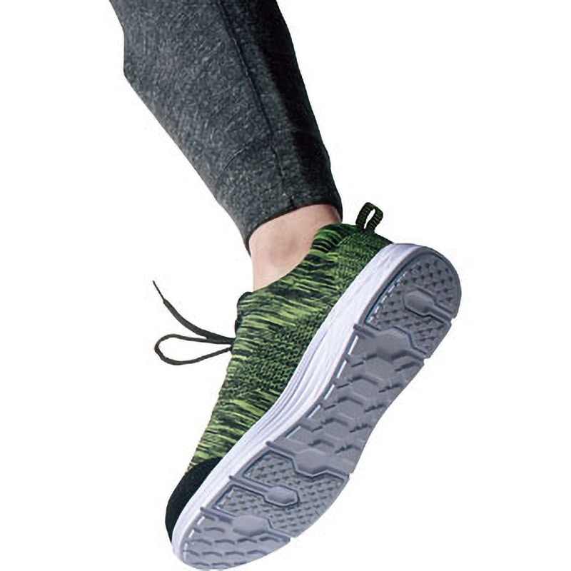 85408 セフティシューズ 85408 ジーベック スニーカー 紐タイプ グレー