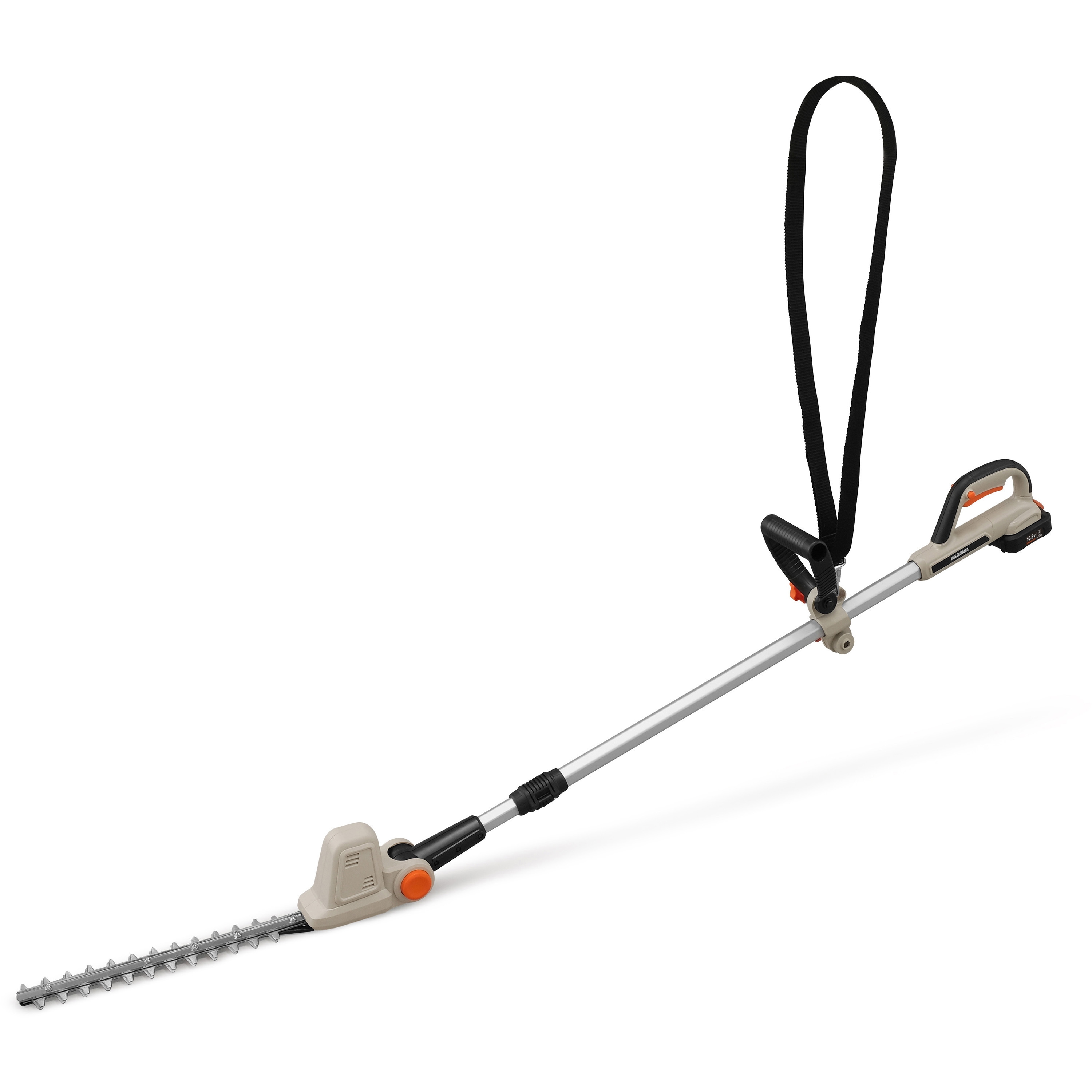 充電式ポールヘッジトリマー JPHT30010TC 【軽量】充電式ポールヘッジトリマー 10.8V アイリス