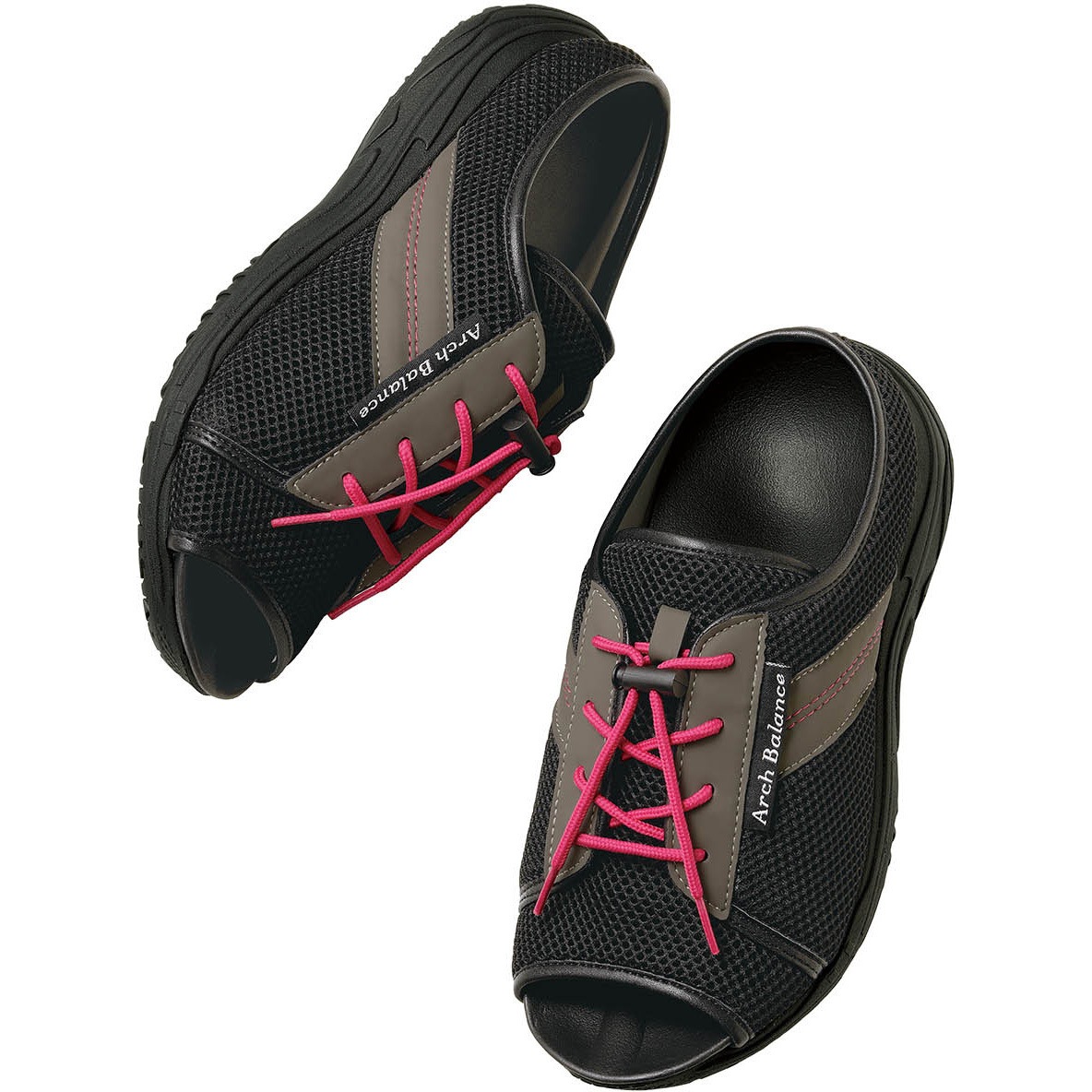 Lafoot 健康サンダル アーチスニーカー メイダイ ブラック色 サイズL(24.0～25.5 )cm