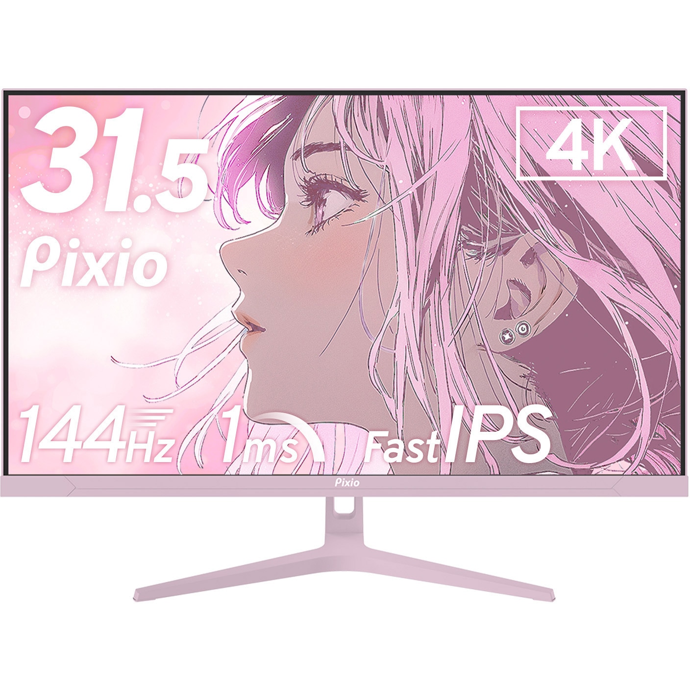 PX32UWAVEK-O PX32U Wave Pastel Pink ゲーミングモニター 32インチ 
