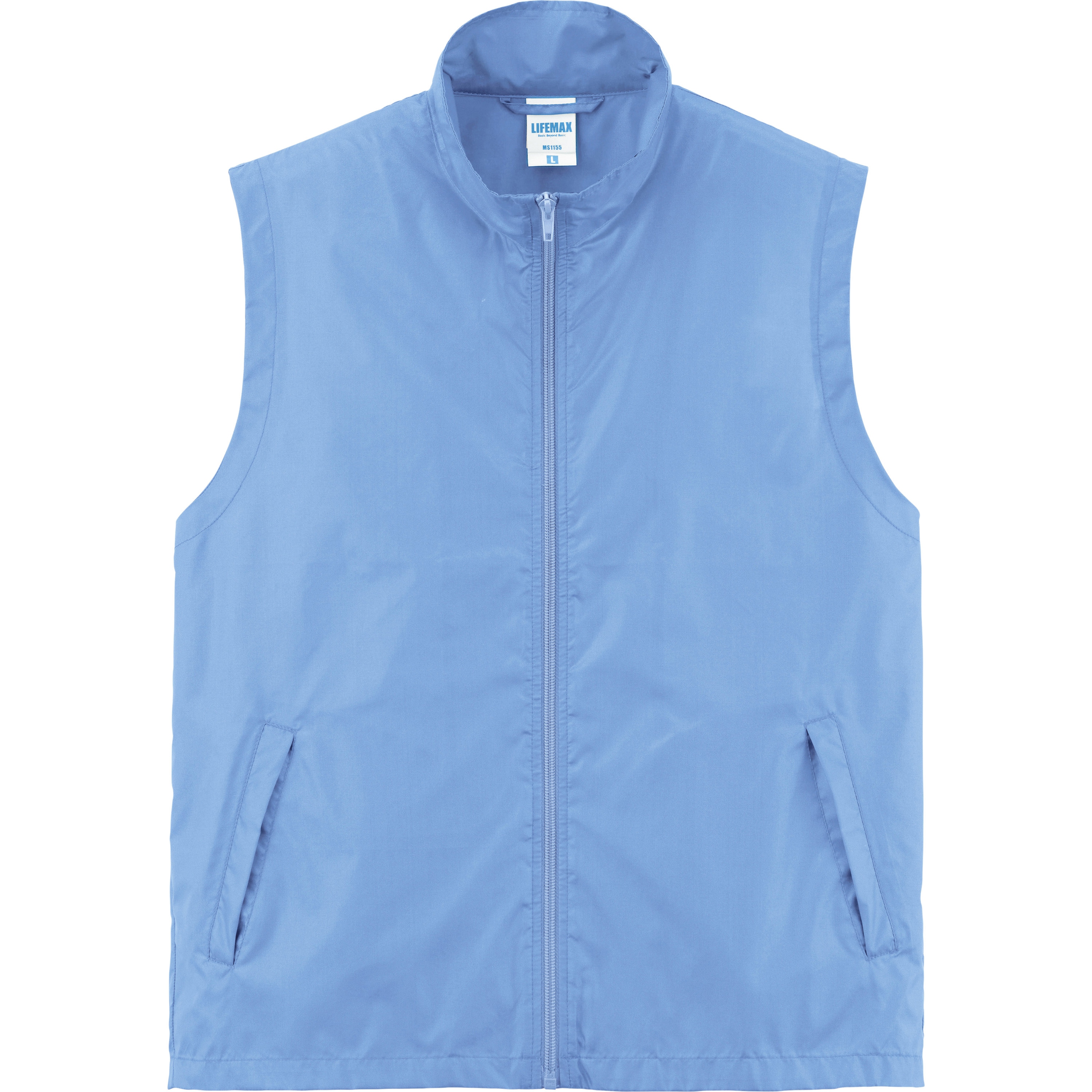 basisbroek 希少　ベスト コットンシルク ジップアップ ベスト | ブランド古着の買取・委託販売