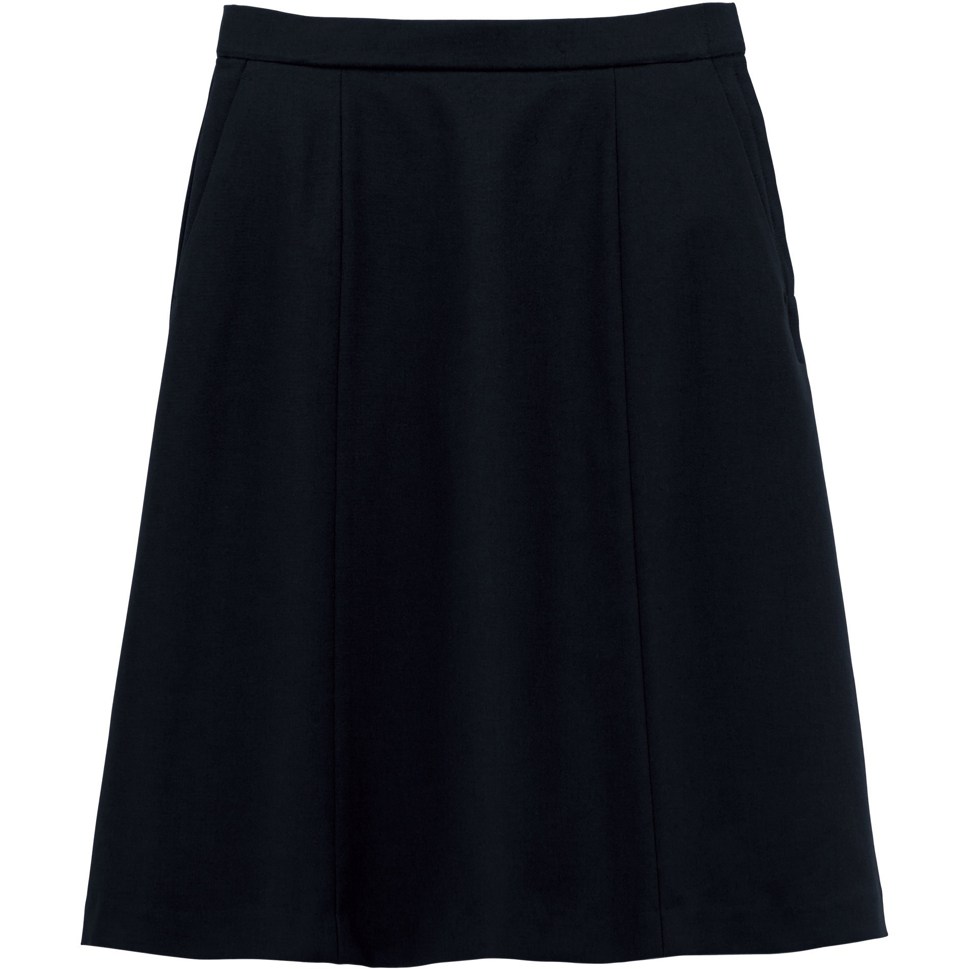 FS2015L レディスAラインスカート FACEMIX ネイビー色   FS2015L