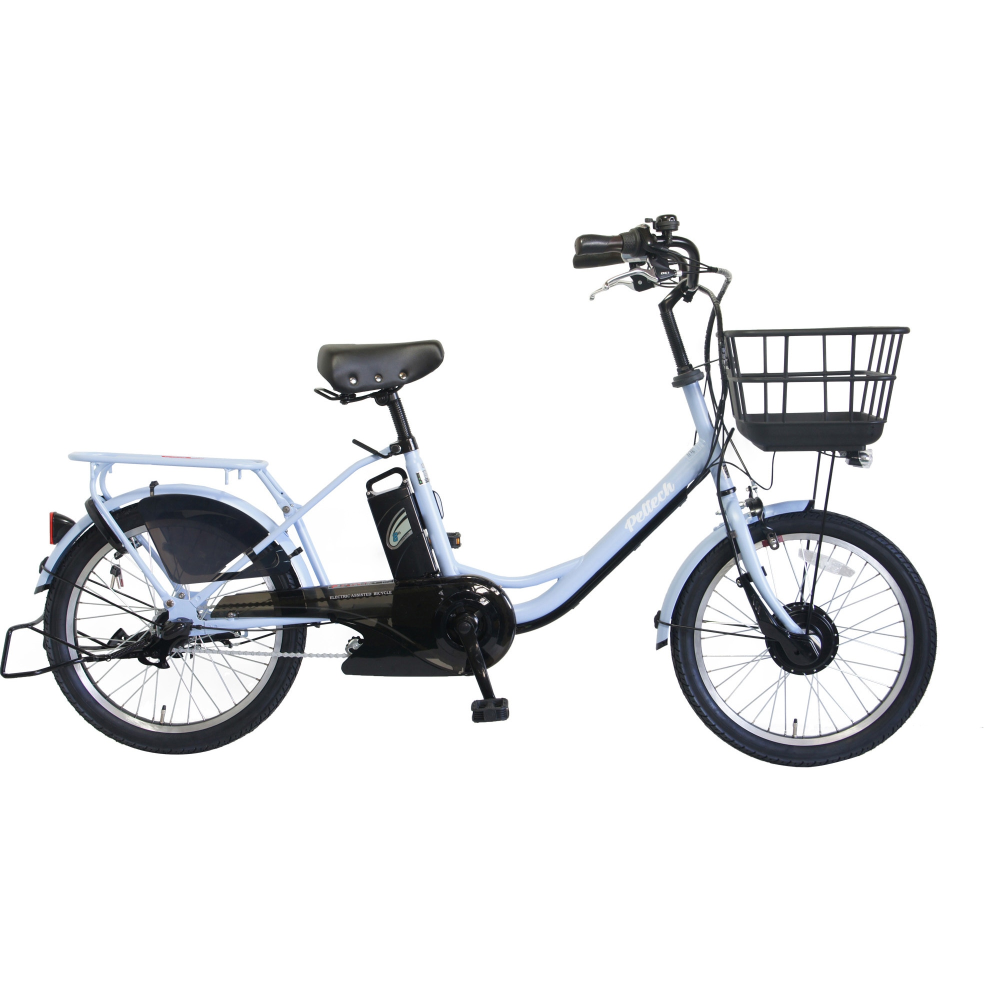 TBDN-207LP-TC-BLGY-12Ah 防災サイクル 12Ahバッテリー仕様 20型 内装3段変速付き 電動アシスト自転車 ノンパンク仕様 【完成組立品】 1台 PELTECH(ペルテック) 【通販モノタロウ】