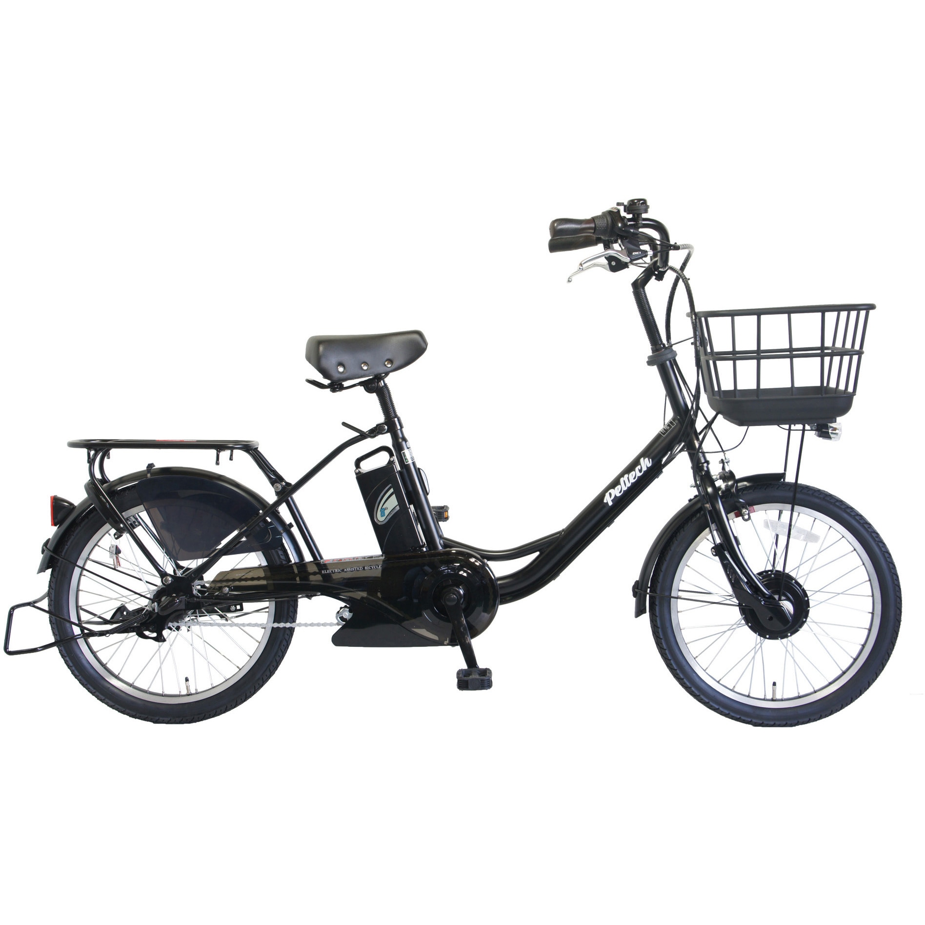 TBDN-207LP-TC-BK 防災サイクル 8Ahバッテリー仕様 20型 内装3段変速 