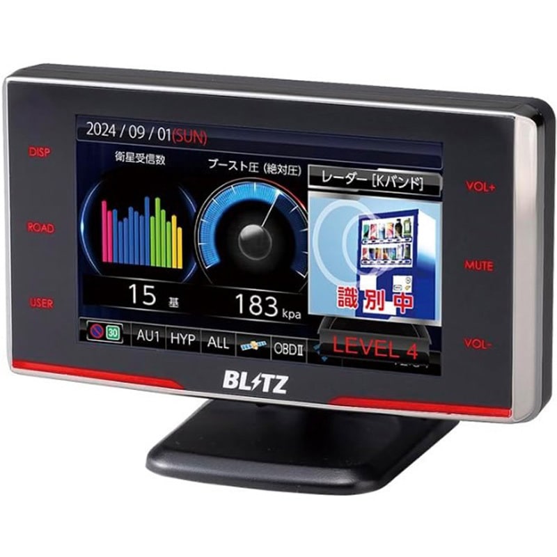 BLITZ ブリッツ レーダー探知機 TL314R TL314R Touch-LASER 1台 BLITZ 【通販モノタロウ】