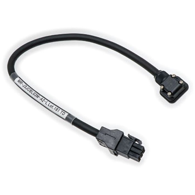 三菱 MR-J3JCBL03M-A2-L エンコーダケーブル (5点セット) MR-J3JCBL03M-A2-L エンコーダケーブル (反負荷側引出し) 1個 三菱電機