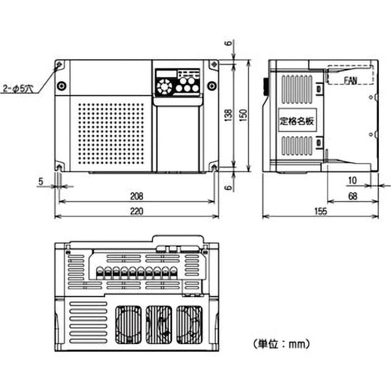 インバータ FR-F720PJシリーズ