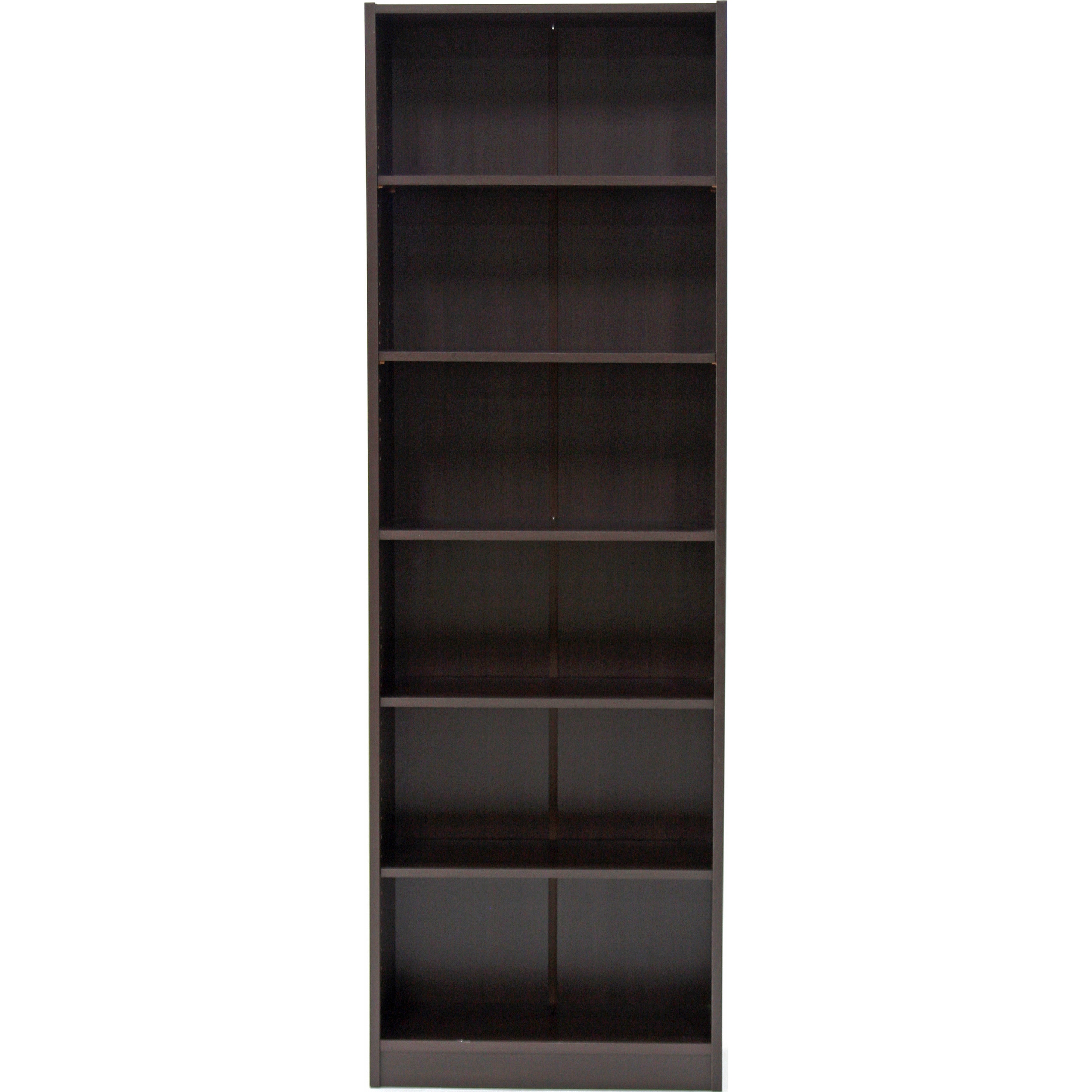 不二貿易 本棚 多目的棚 6段 1列 幅45×奥行29×高さ180cm ホワイト ブックシェルフ マガジンラック 可動棚 97546 不二貿易 本棚 多目的棚 6段 1列 幅45×奥行29×