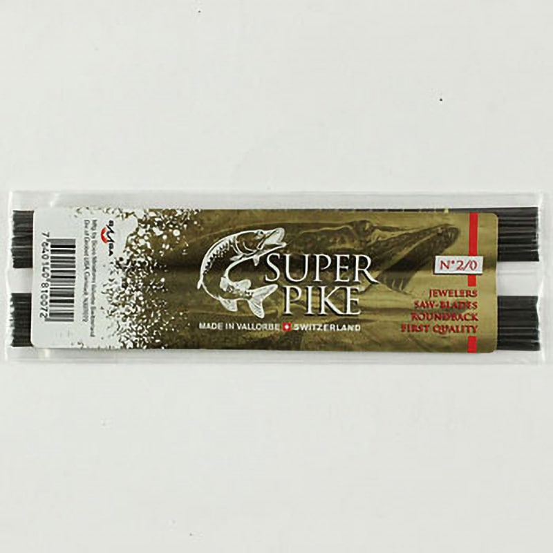 2/0 スーパーパイク糸鋸刃 スーパーパイク(シース・ミニチュア社) 全長