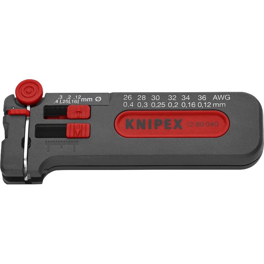 1280-040SB ミニストリッパー KNIPEX(クニペックス) 使用範囲