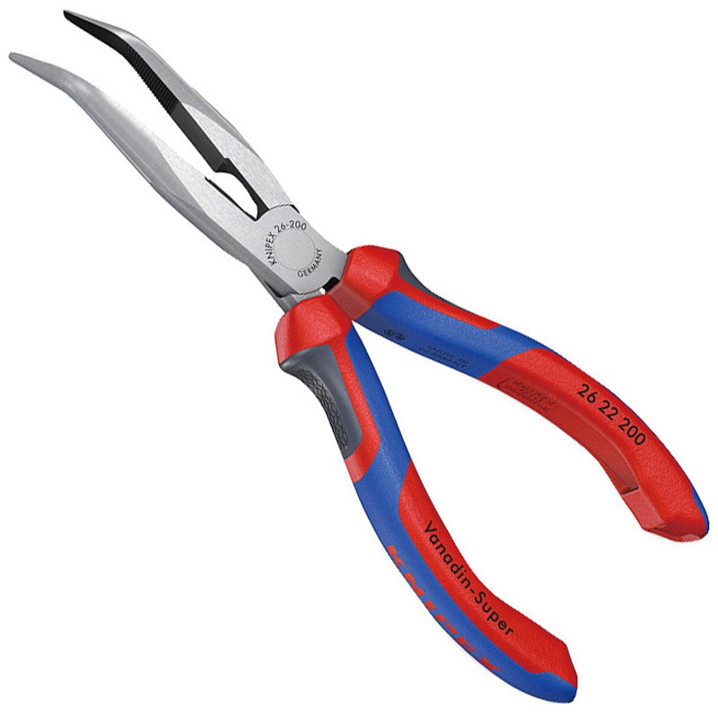 2622-200SB 40°先曲ラジオペンチ KNIPEX(クニペックス) 質量197g 2622