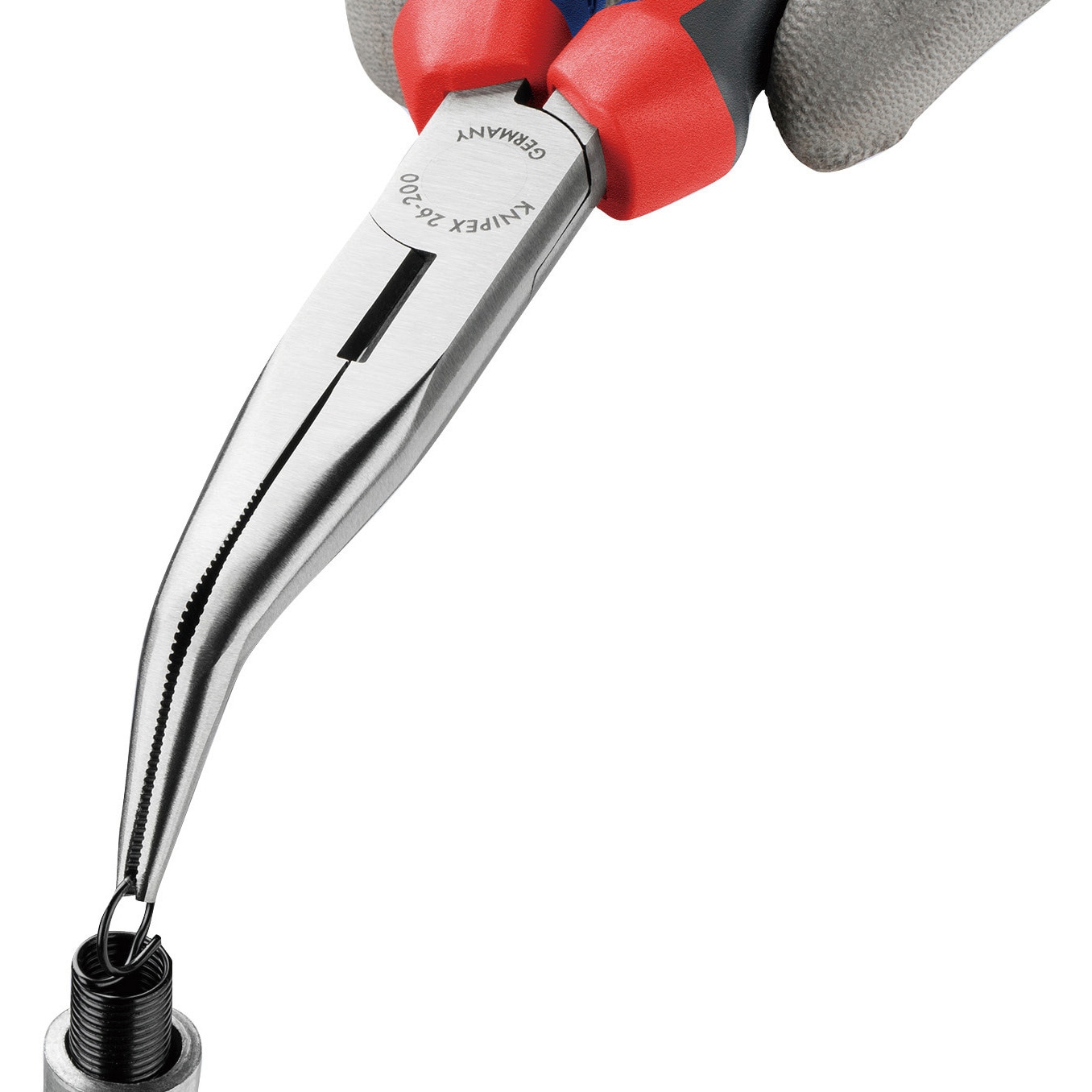 2622-200SB 40°先曲ラジオペンチ KNIPEX(クニペックス) 質量197g 2622
