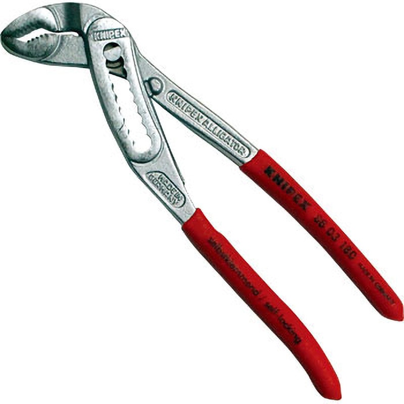 8803-180 アリゲーター ウォーターポンププライヤー KNIPEX