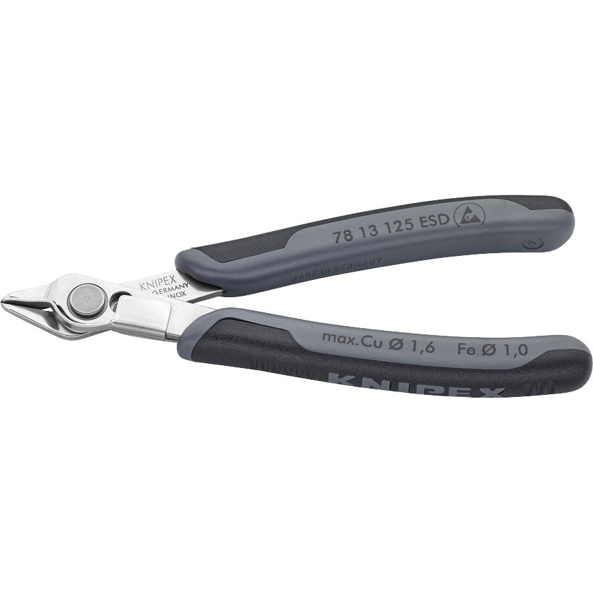 流行り の ブランド  7813-125ESD KNIPEX 1丁 ESDエレクトロニクススーパーニッパー その他