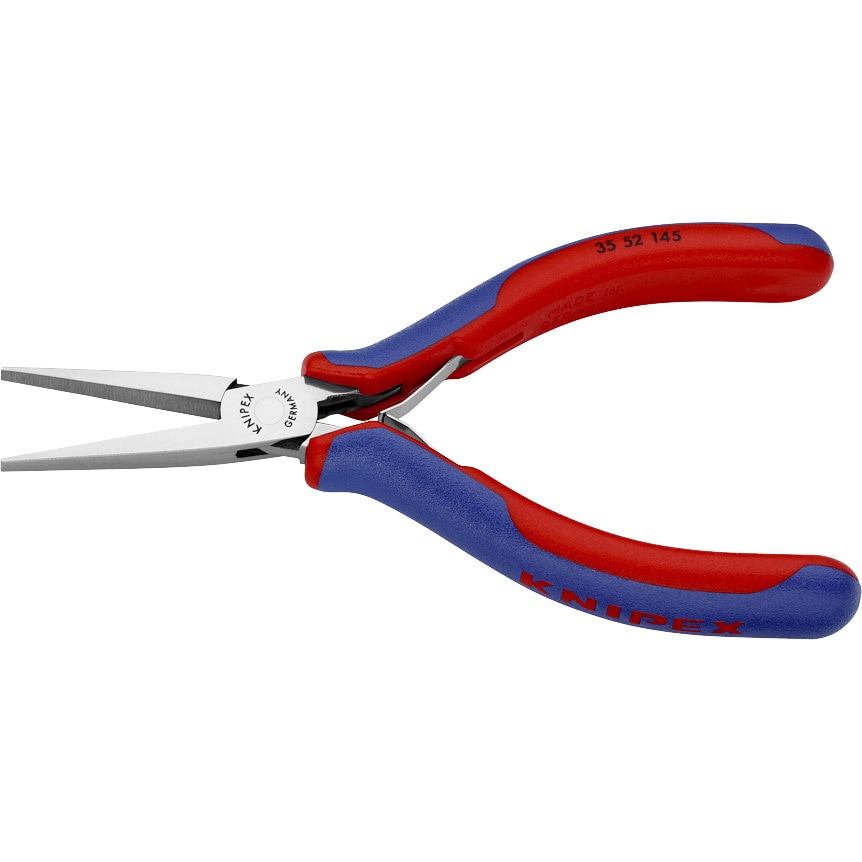 KNIPEX 145mm 精密用プライヤー(グリップ付/平) EA537KR-11 入数：1個