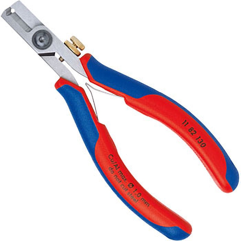 1182-130 エレクトロニクスワイヤーストリッパー KNIPEX(クニペックス) 使用範囲0.03-1.0Φmm  1182-130