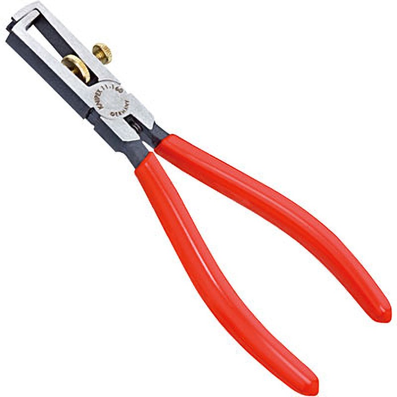 エンドワイヤーストリッパー KNIPEX(クニペックス) 手動型 【通販