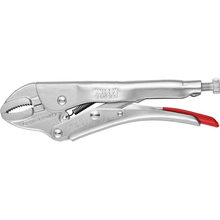 クニペックス KNIPEX 4104-180 グリッププライヤー KNIPEX DIY、工具 グリッププライヤー 180mm KNIPEX(クニペックス