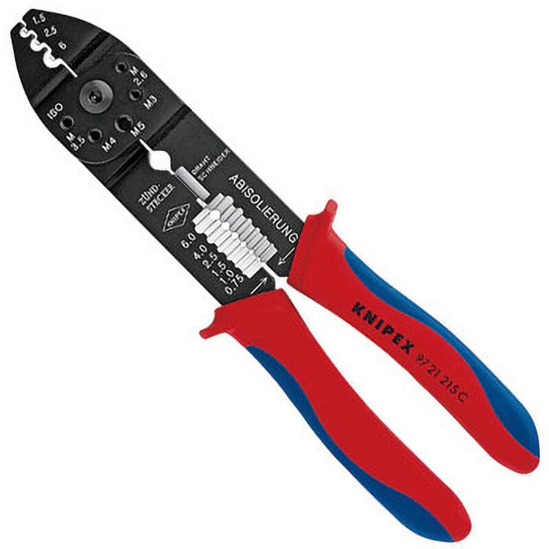 クニペックス ＫＮＩＰＥＸ 9752-36 圧着ペンチ かっこいい プレシフォース 220mm 975236