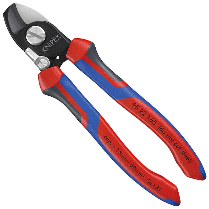 9522-165 ケーブルカッター(バネ付) 1丁 KNIPEX(クニペックス) 【通販