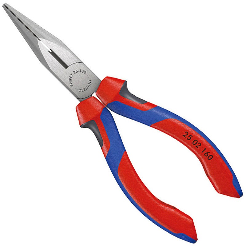 2502-160SB ラジオペンチ KNIPEX(クニペックス) 先細 質量144g 2502