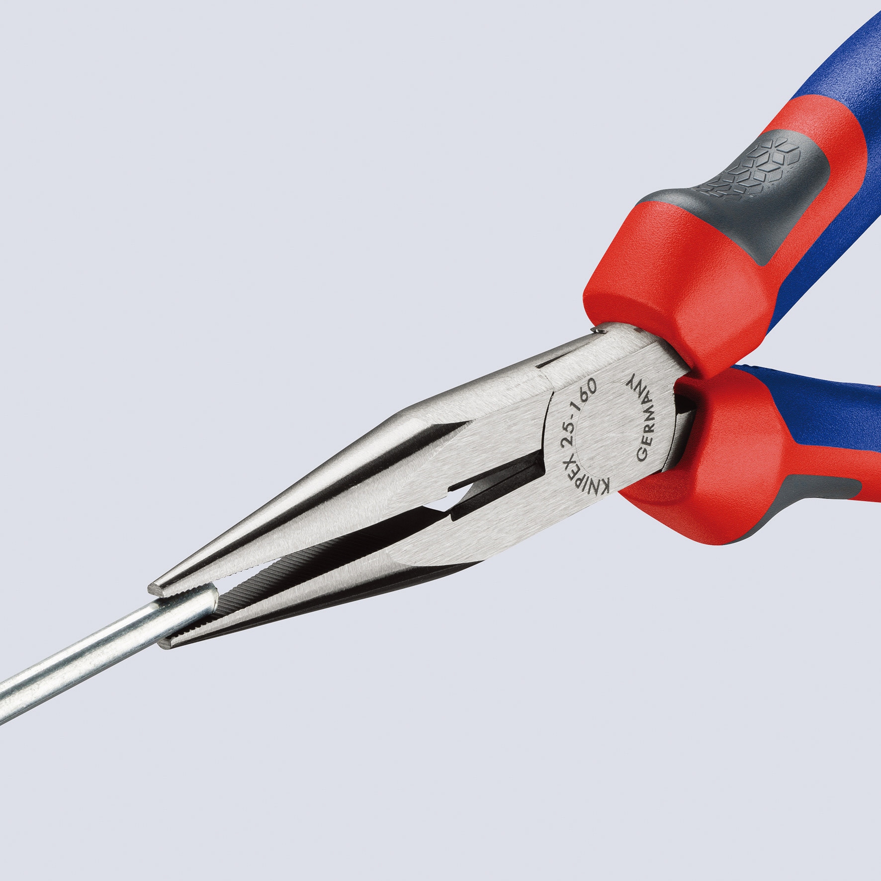 2502-160SB ラジオペンチ KNIPEX(クニペックス) 先細 質量144g 2502