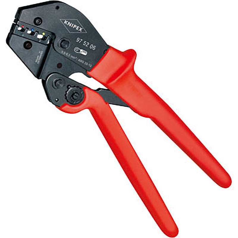 KNIPEX クニペックス 9749-40 圧着ダイス (9743-200用) 圧着能力(SWmm)：5.4/6.48/1.72 スリーブ(?mm)：6.4/7.6/2.1 質量(g)：57 KNIPEX（クニペックス）9749-40 圧着ダイス （9743-200用） KNIPEX