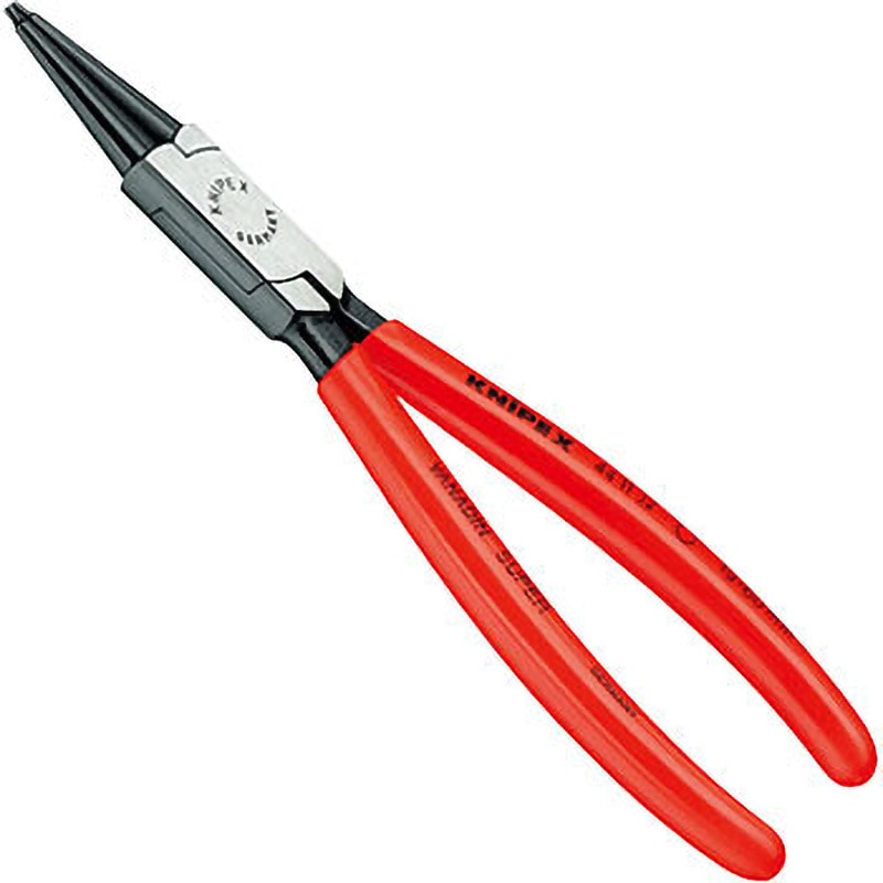 4411-J0 穴用スナップリングプライヤー 直 1丁 KNIPEX(クニペックス