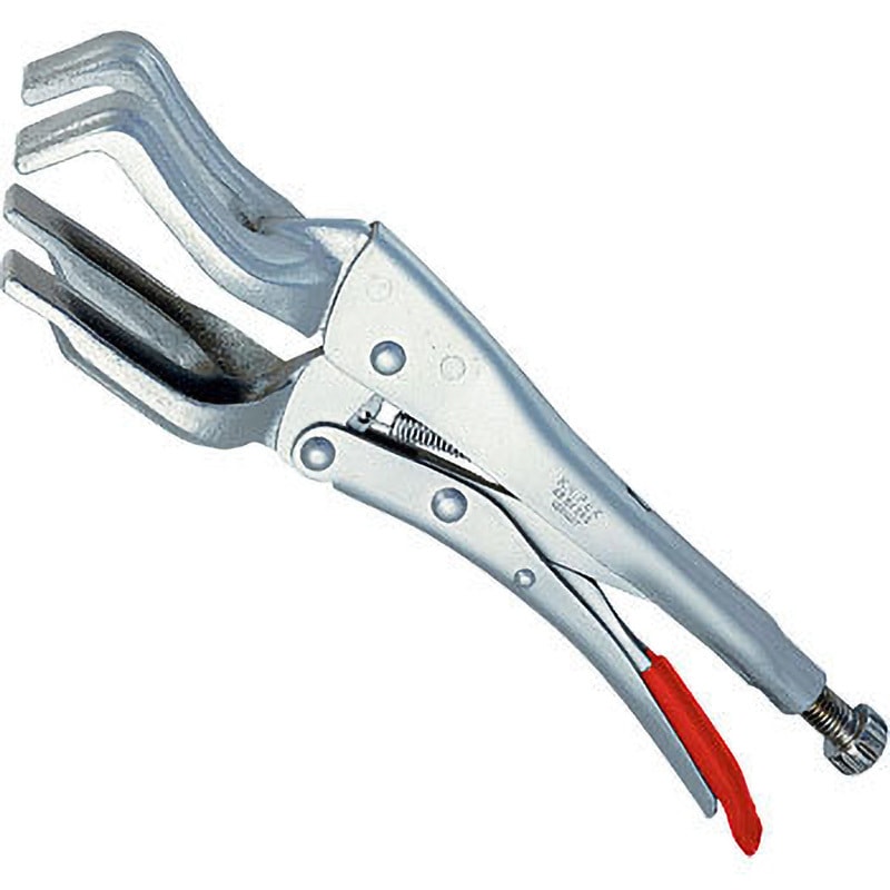 4224-280 溶接用グリッププライヤー KNIPEX(クニペックス) 全長280mm使用範囲(丸)10-70mm
