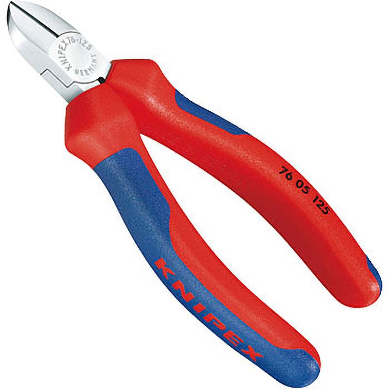 【おまけ付】 7605-125 エレクトロニクスニッパー 1丁 KNIPEX(クニペックス その他