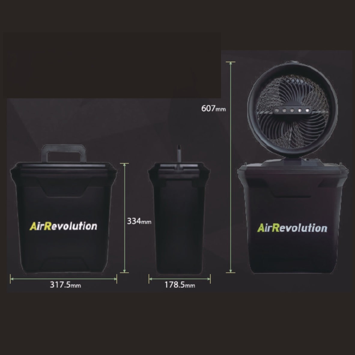 エアーレボリューション ミストファン 未使用 ミストファン