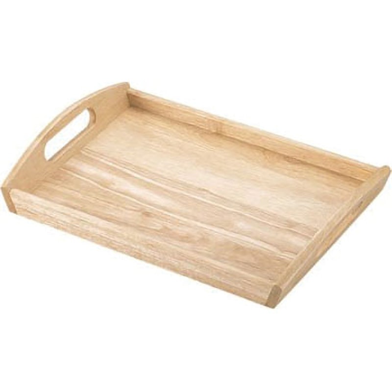 H-3040 フレア 角型トレー盆 パール金属 ナチュラル色 高さ55mm H-3040