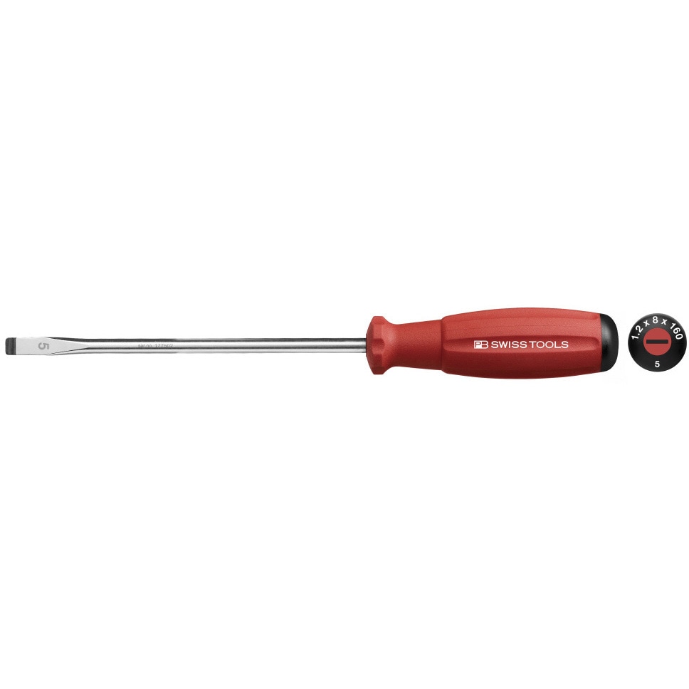 PBのマイナスドライバー8本です 8100.5-160RE レインボーマイナスドライバー PB SWISS TOOLS(ピービー