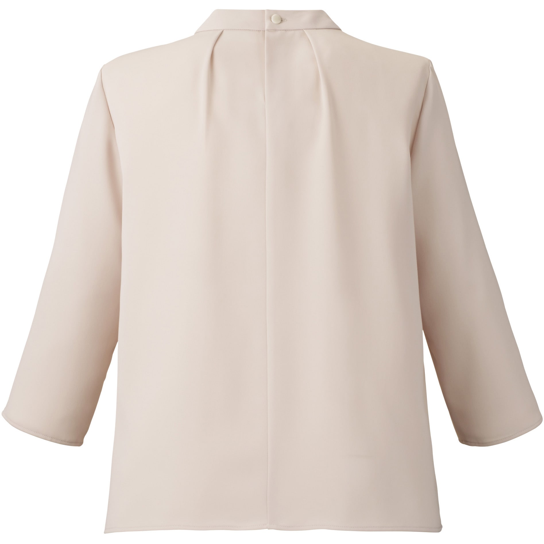 しろ BCB4102 七分袖ブラウス BONOFFICE ブリーズドビー ブルー色 サイズLL