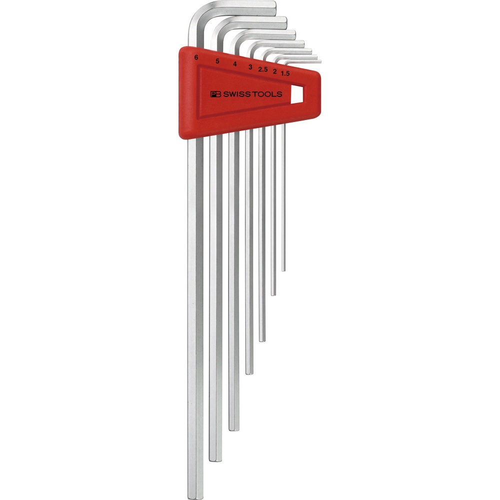 211.H-6CN ホルダー付六角棒レンチセット ロング PB SWISS TOOLS