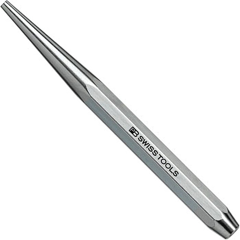 730.10 テーパーピンポンチ 八角胴 PB SWISS TOOLS(ピービースイスツールズ) 全長200mm