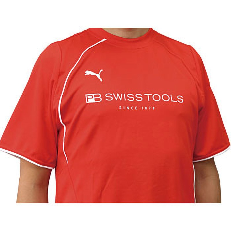 275.1LRE PBスイスツール プーマTシャツ レッド 1着 PB SWISS