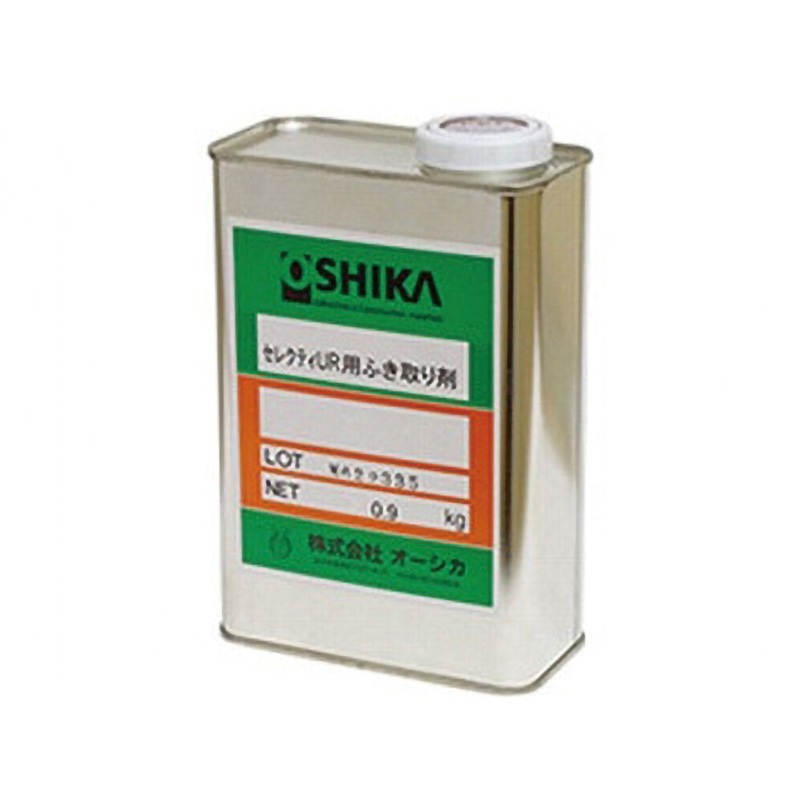 UR用ふき取り剤 セレクティ ウレタン樹脂系接着剤専用ふきとり剤 1缶(900g) オーシカ 【通販モノタロウ】