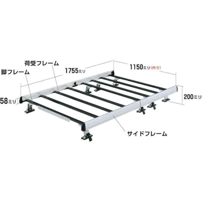 ロッキー　SA-30 ルーフキャリア　ホンダパートナー【10799433】 SA-30 ルーフキャリア SAシリーズ 車種別 ROCKY 専用タイプ 高さ外寸