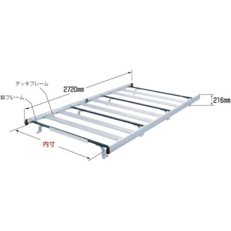 SA-35 ルーフキャリア SAシリーズ 車種別 ROCKY 専用タイプ 高さ外寸216mm 1台 SA-35